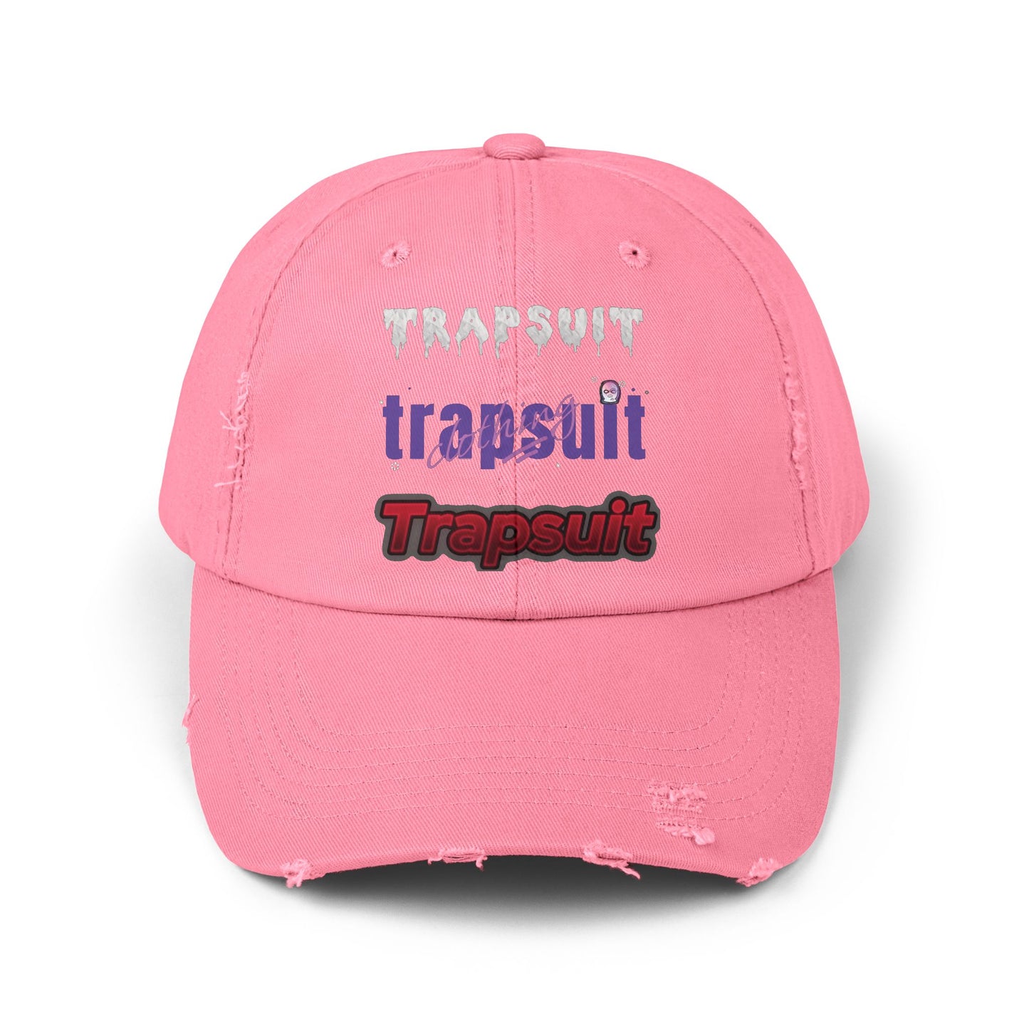 Unisex Distressed TrapSuit Cap TSC1