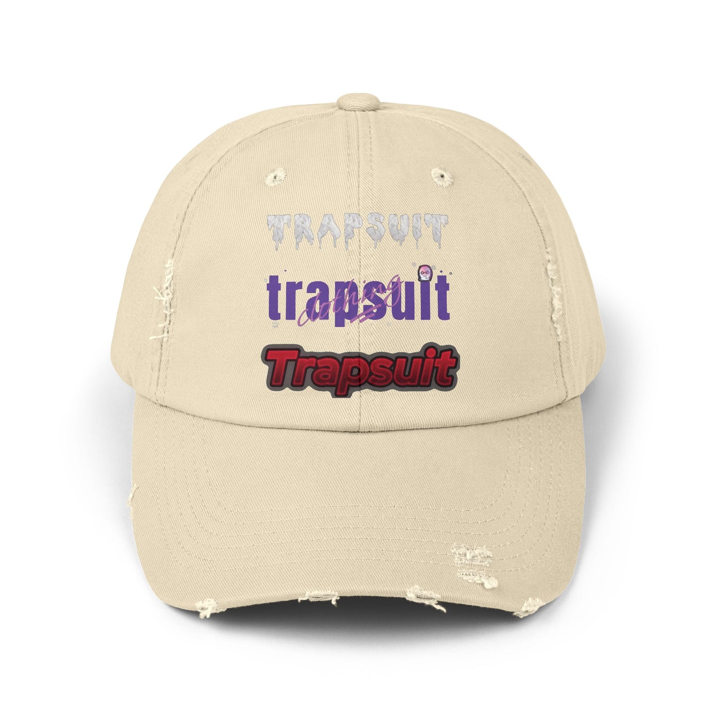 Unisex Distressed TrapSuit Cap TSC1