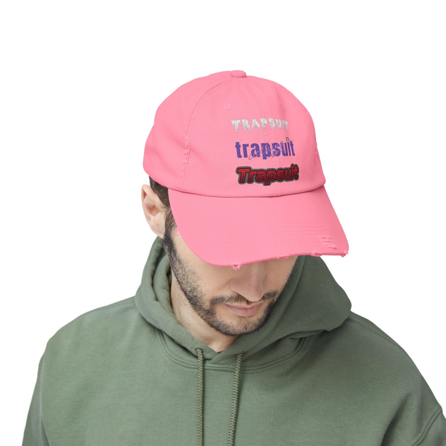 Unisex Distressed TrapSuit Cap TSC1