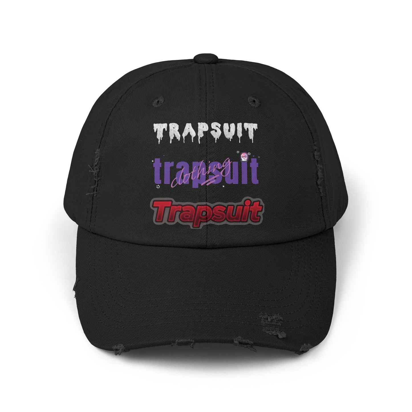 Unisex Distressed TrapSuit Cap TSC1