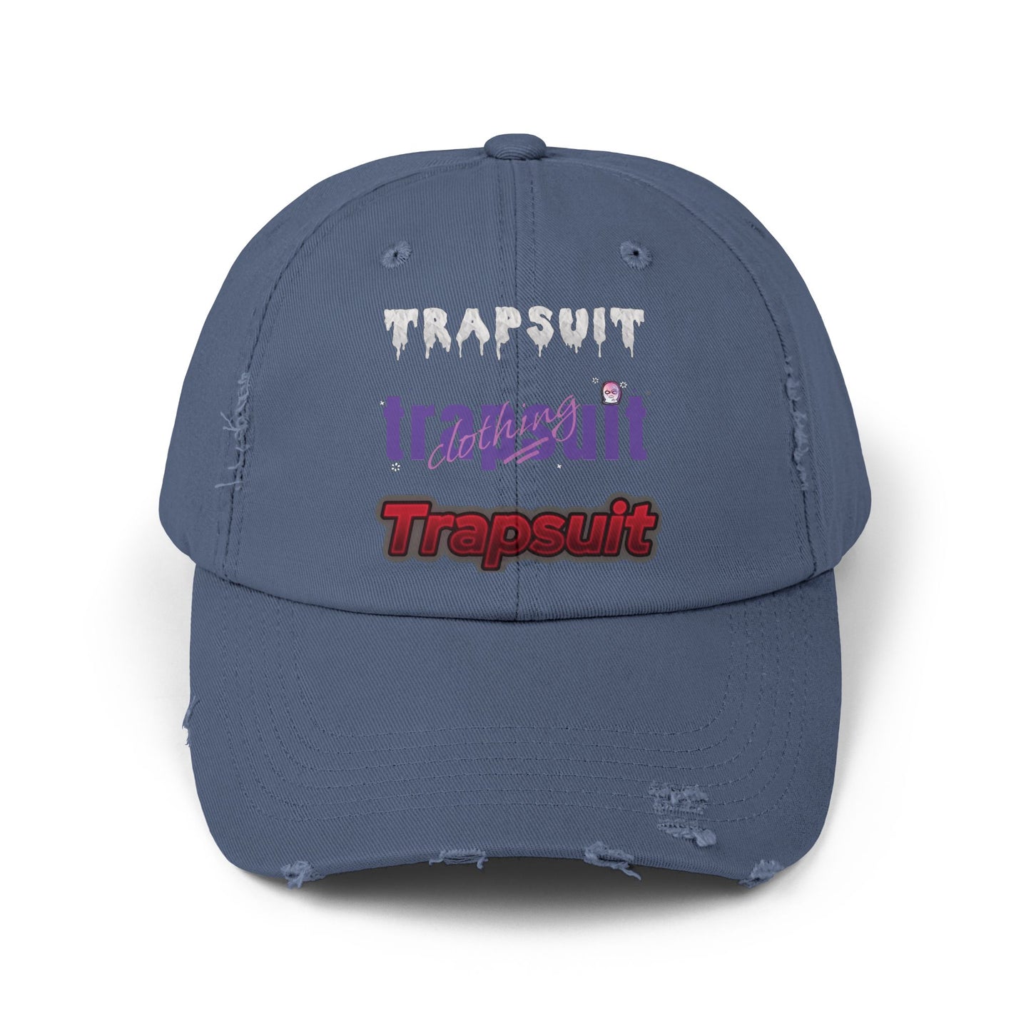 Unisex Distressed TrapSuit Cap TSC1